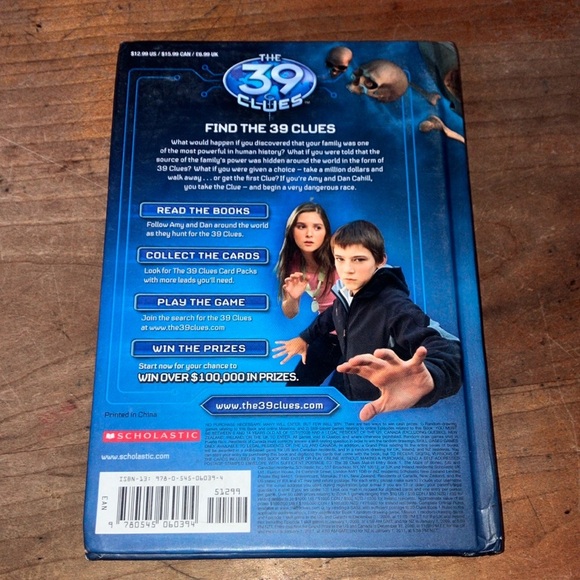 Book ONE The 39 Clues: the maze of bones by Rick Riordan - Picture 3 of 10